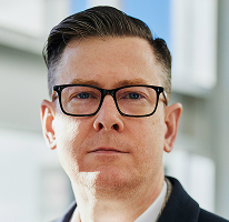 Alexander Hughes, CEO eines Krypto-Trading-Unternehmens, Porträt der Führungskraft